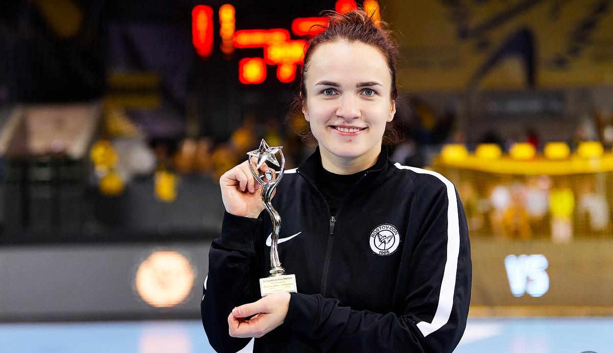 Анна Вяхирева – лучший игрок Европы в октябре!