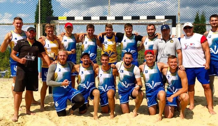 «Динамо-Виктор» вышел в лидеры чемпионата России по пляжному гандболу 