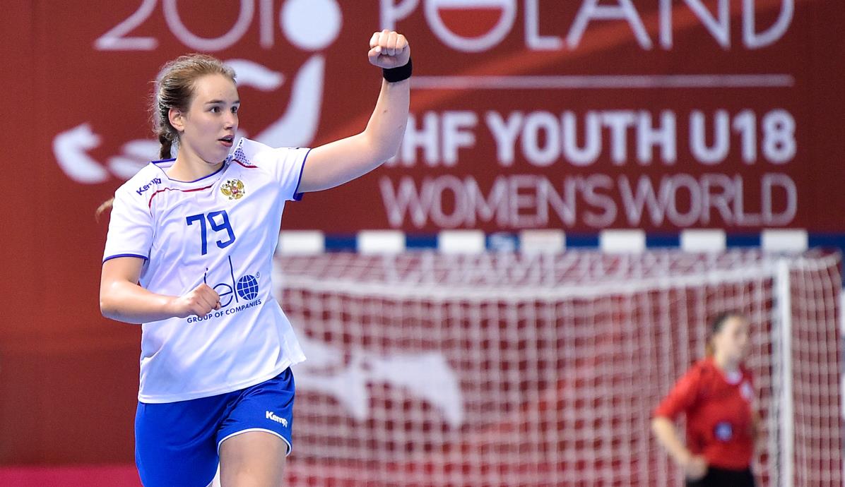 Женская сборная России U-18 разгромила Аргентину на старте чемпионата мира 