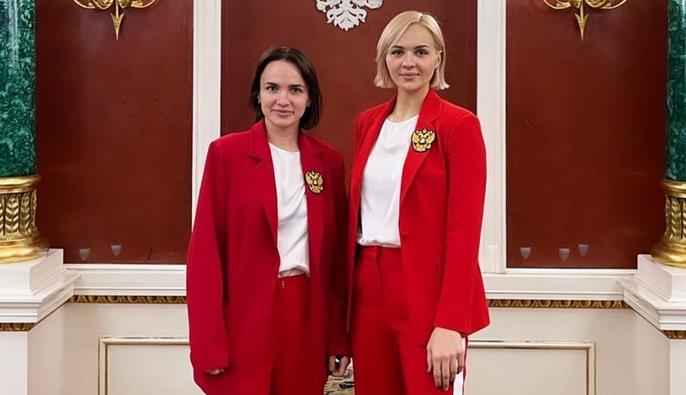 Дарья Дмитриева и Анна Вяхирева – на торжественном приеме в Кремле