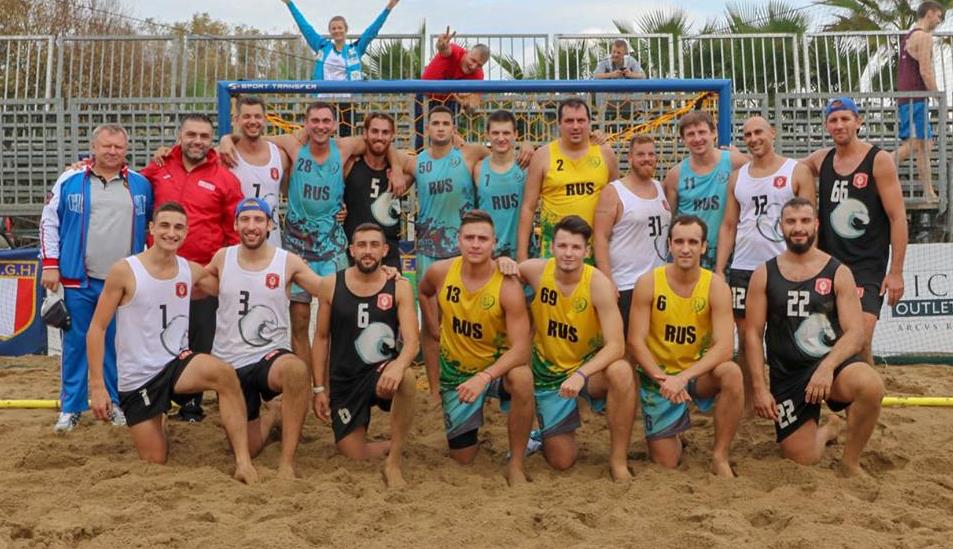 «Екатеринодар» занял второе место на Кубке чемпионов по пляжному гандболу