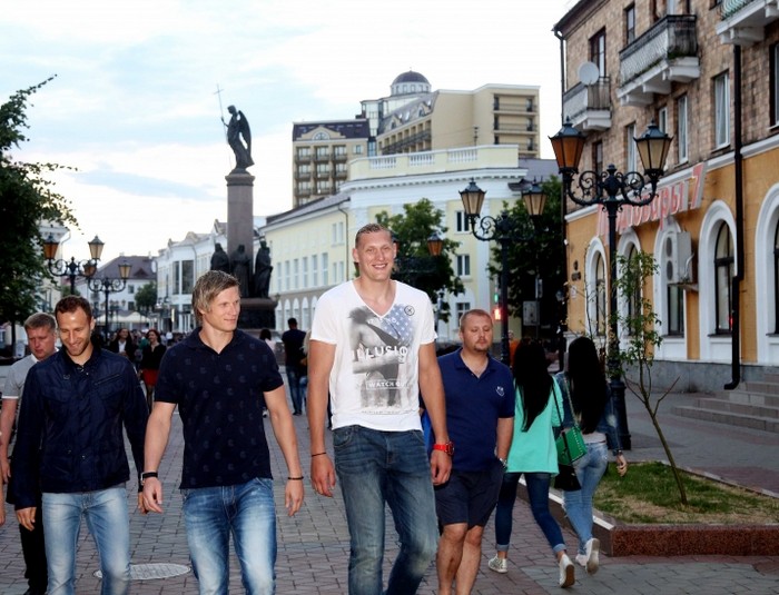 Экскурсия по городу. Как БГК им. Мешкова познакомил своих новичков с Брестом 